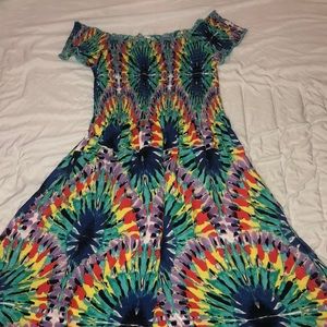 Art class Tie-dye dress